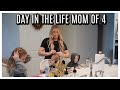 Full day in the life stay at home mom of 4  tara henderson