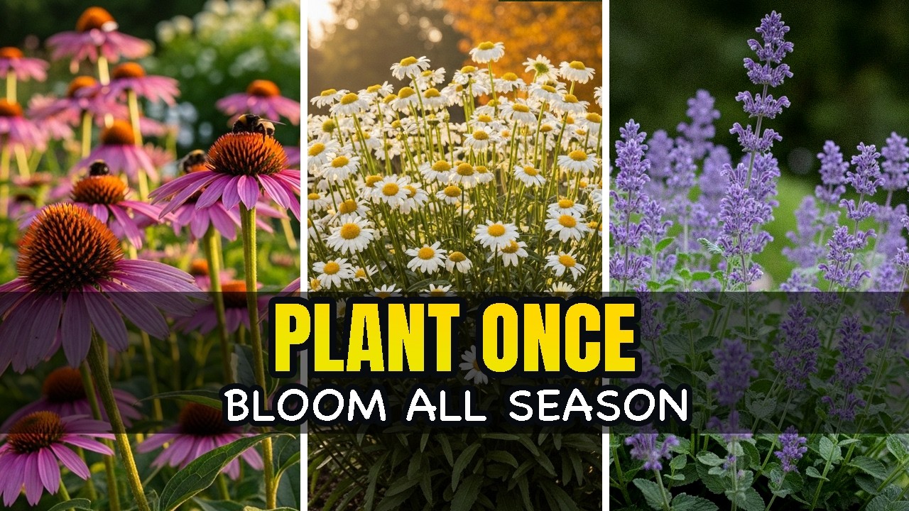 15 Longest-Blooming Perennial Flowers That Keep Your Garden Alive (Plant Once, Enjoy All Season!)