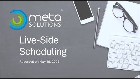 Live-Side Scheduling