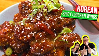 The BEST crispy Korean spicy chicken wings by Ziang's Food Workshop 11,009 views 1 year ago 8 minutes, 46 seconds