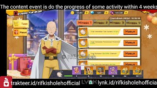 Announced the New Event - One Punch Man