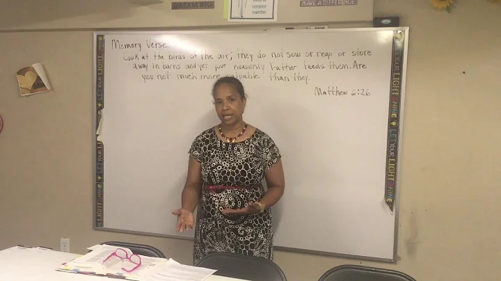 Children's Sunday School - Sister Chiquita Wilson - 06/14/2020