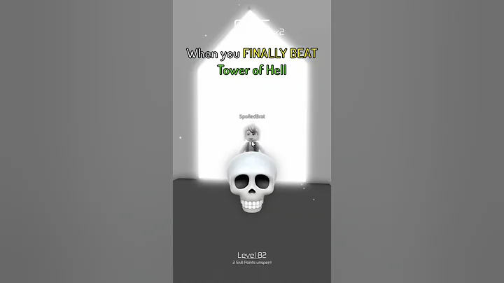 when you FINALLY beat Tower of Hell.. 😭♥💔