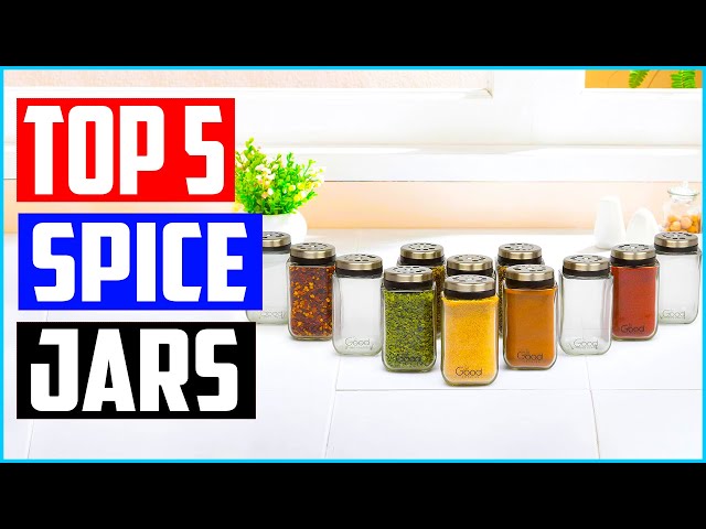 Square Spice Jars - 4 oz - SpiceLuxe