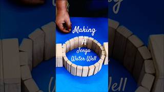 DIY Jenga Water Well – So Satisfying! #shorts #jenga #waterwell