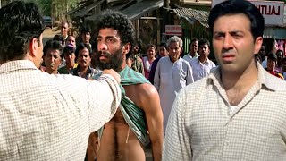 मारना, अपुन ना हिलेगा न डुलेगा - आज का बादशाह तू - Ghatak Movie Best Scene - Sunny Deol Action Movie