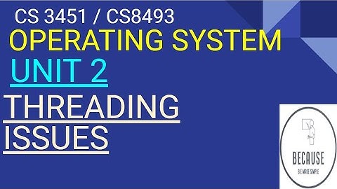 2.7 Threading Issues in Tamil