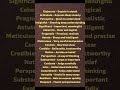 Daily vocabulary |every day vocabulary | today's vocabulary | words of the day | ssc cgl