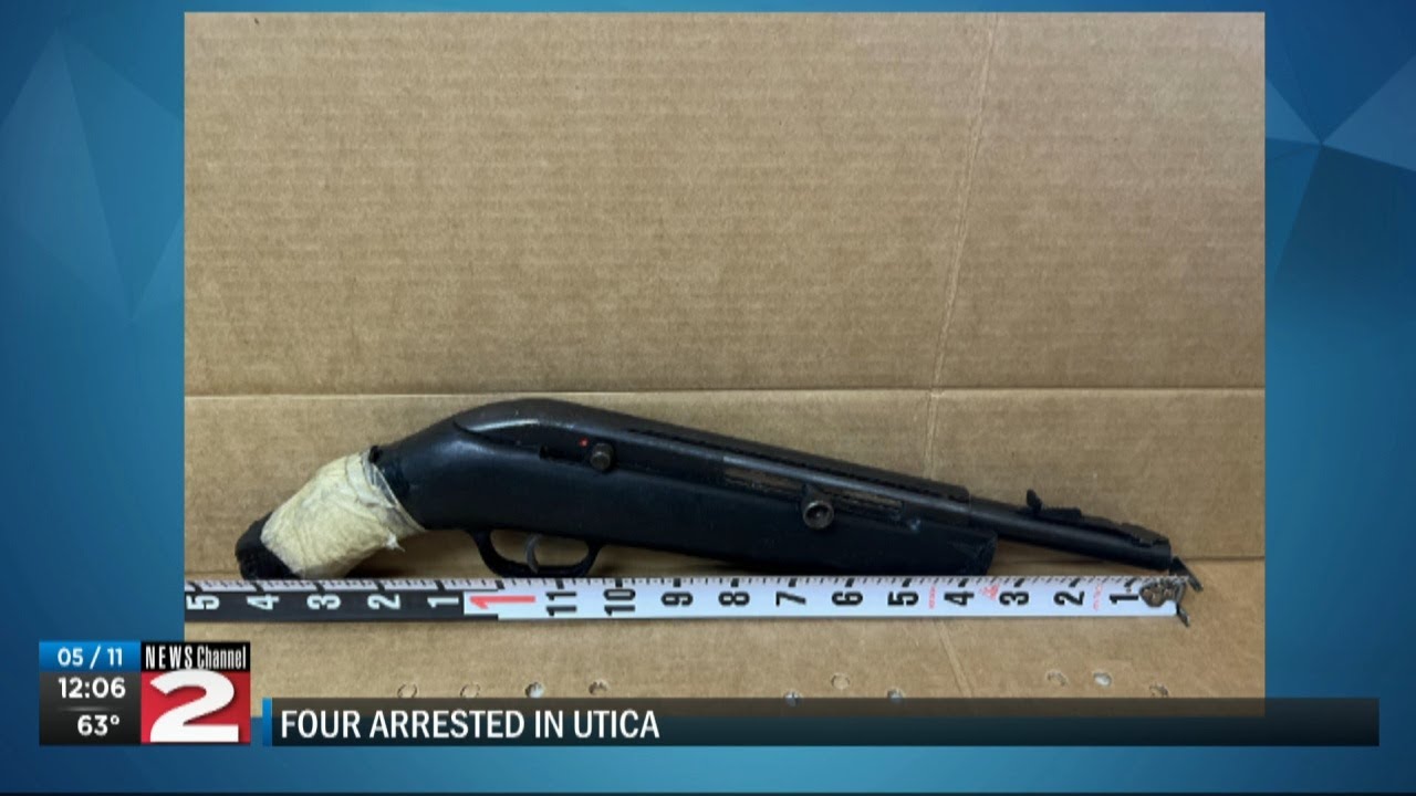 Utica police arrest four people