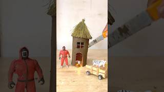 😱Destroying My Mini Clay House #shorts #tiktok #viralshort