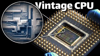 Microscopic View Of An Intel I486