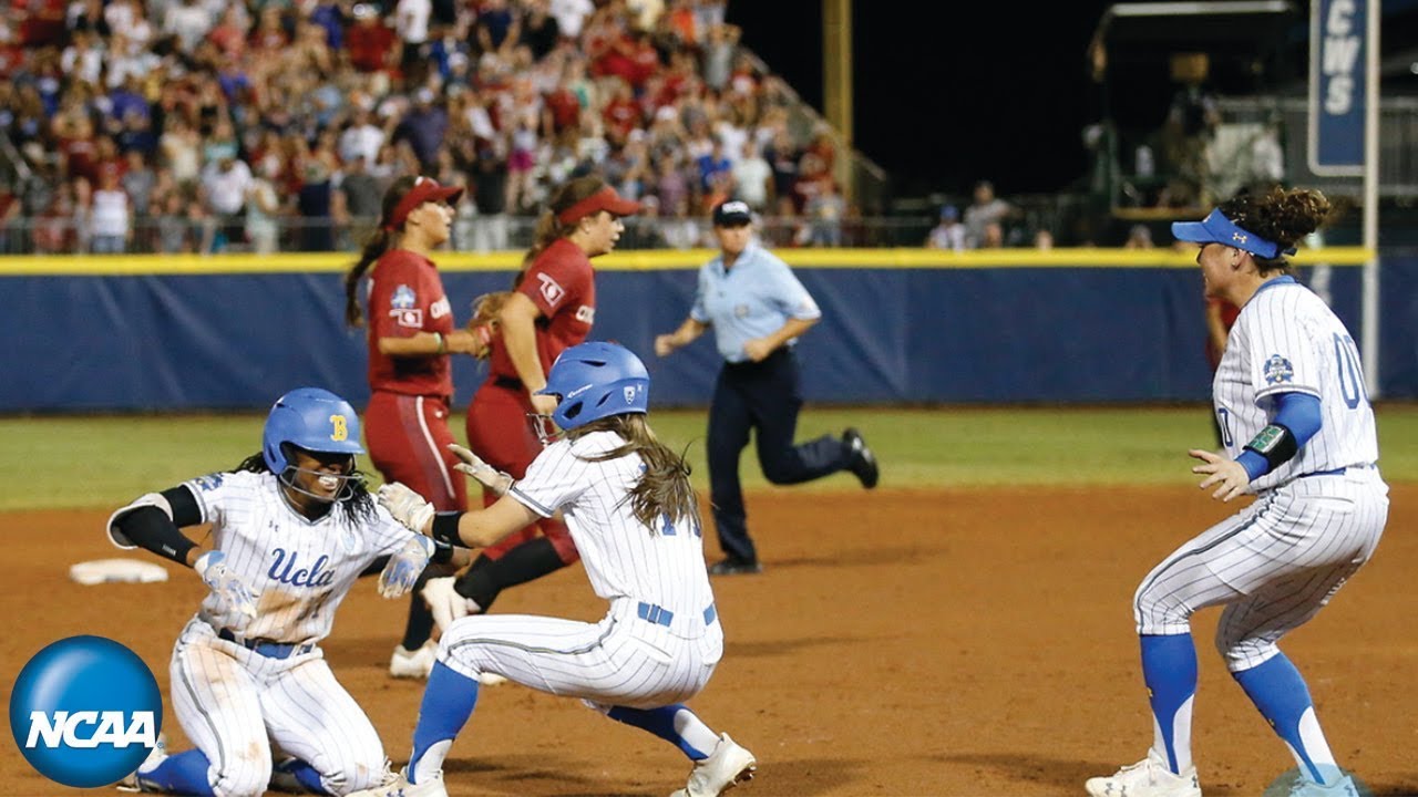 UCLA Bruins beat OU Sooners, force NCAA softball WCWS semifinal Game 2