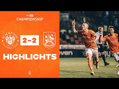 Highlights | Blackpool v Huddersfield Town