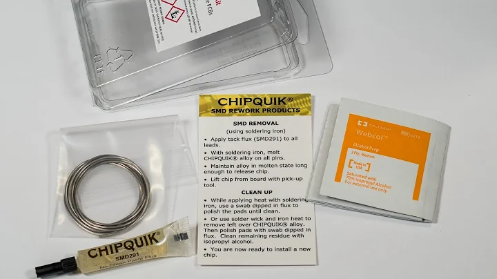 Essential Tools - Chipquik SMD Removal Kit