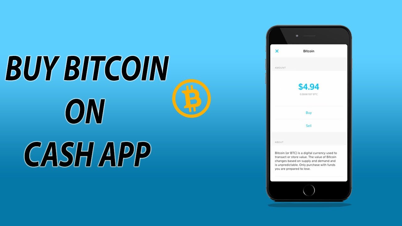 how can you buy bitcoin on cash app