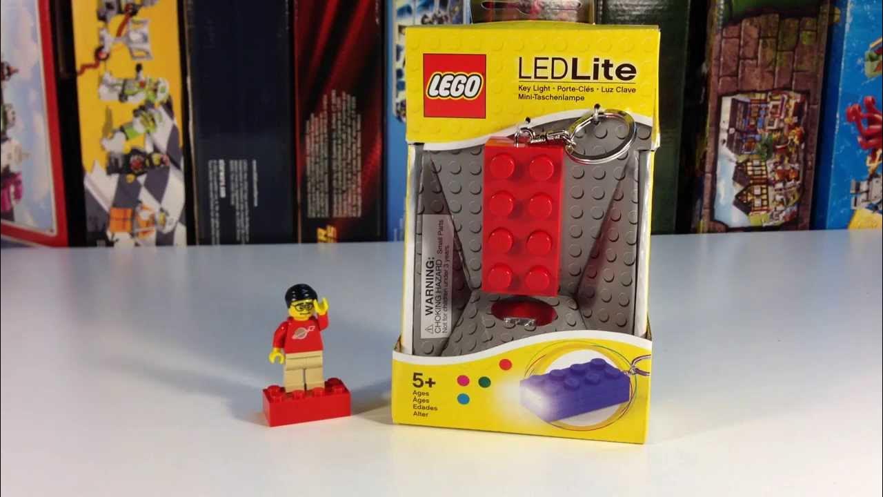 LEGO LED Lite Key Chain - YouTube