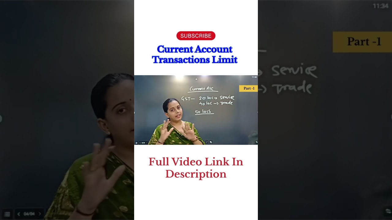 current account transaction limits |  