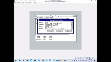 Installing SVGA Graphics Driver in Windows 3.1 (Oracle VirtualBox)