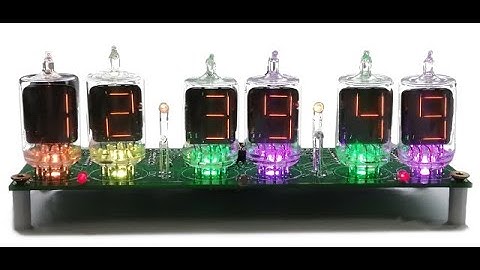 DA-2000 Wemos Numitron Clock Build tutorial - Part 6 - Test Mode and Factory Reset