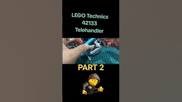 LEGO Technics. 42133. Telehandler. PART 2 #lego #legotechnic #legomalaysia #legoyoutuber