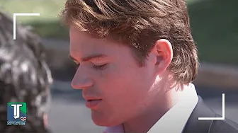 Cole Caufield SPEAKS during funeral of BROTHERS John and Matthew Gaudreau thumbnail