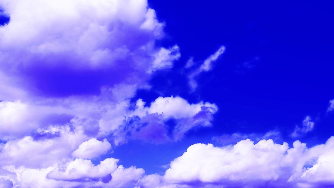 Realistic Moving Clouds Background Video in Blue Screen Effect Full HD ...