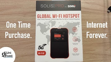Buy Once. Internet Forever? Internet Without Monthly Fees! | SIMO Solis Pro 5G Mobile Hotspot