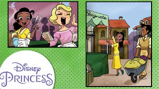 Disney Comics In Motion | Disney Princess | Tiana “Beignet Stand”