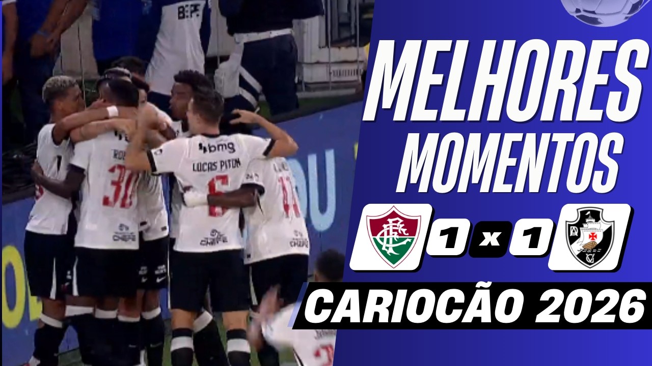 Fluminense x Vasco | Melhores Momentos | Cariocão 2026