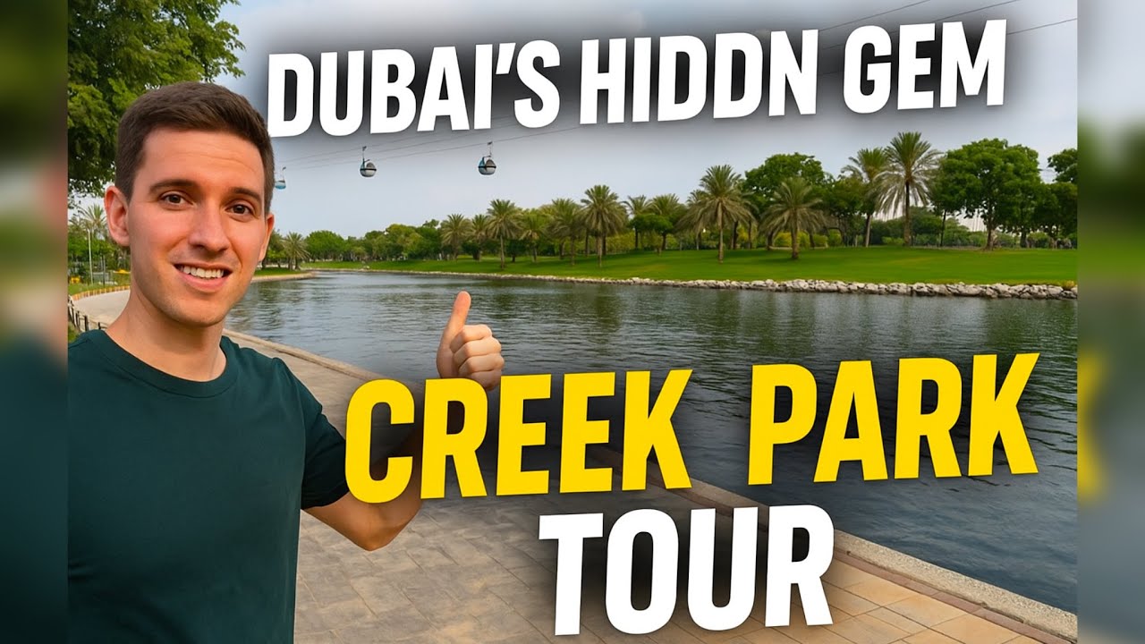 Dubai Creek Park: Best Budget-Friendly Place for Families!🌴😍United Arab Emirates❤️🇦🇪