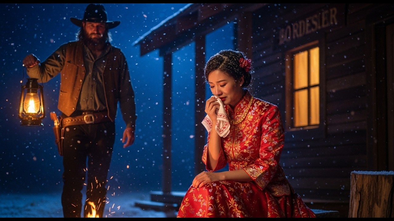 Christmas Eve, the Chinese Bride Starved in the Snow-A Lone Gunslinger Changed Her Fate