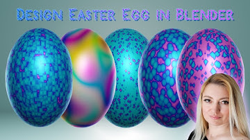 Learn How to Design Easter Egg in Blender
