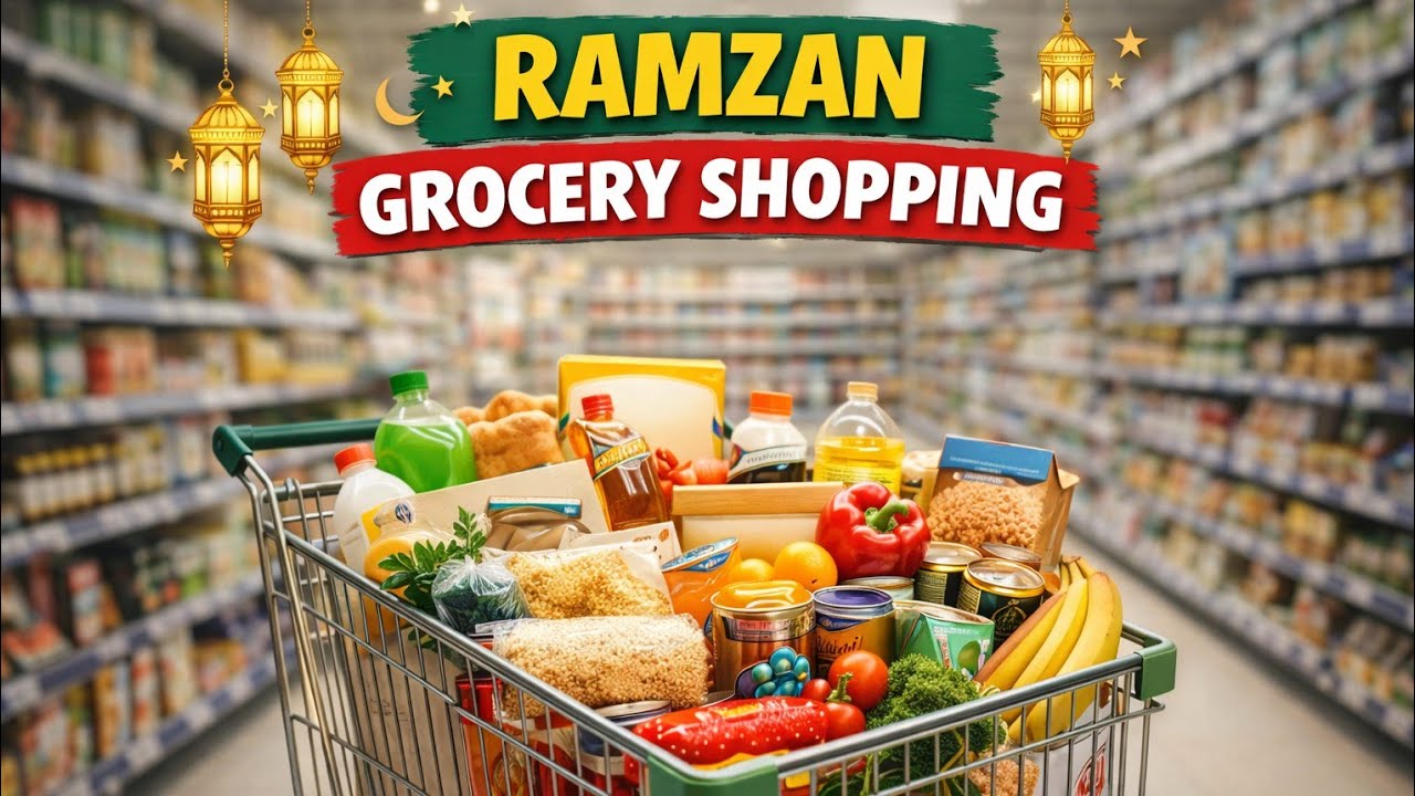 Ramzan Grocery Shopping Vlog 2026 🌙🛒 | Monthly Ration, Iftar Items & Full Store Tour ✨
