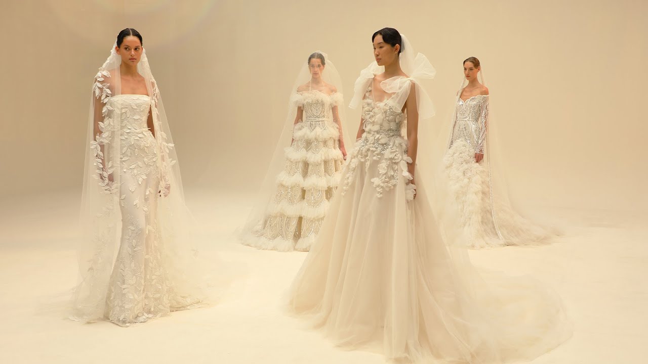 Elie Saab Fall 2021 Wedding Dress Collection