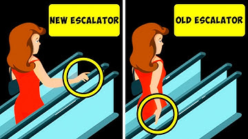 This Is Why Escalator Handrails Move Faster Than An Escalator Itself