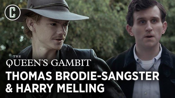 THE QUEEN'S GAMBIT Interview with Harry Melling and Thomas Brodie-Sangster  