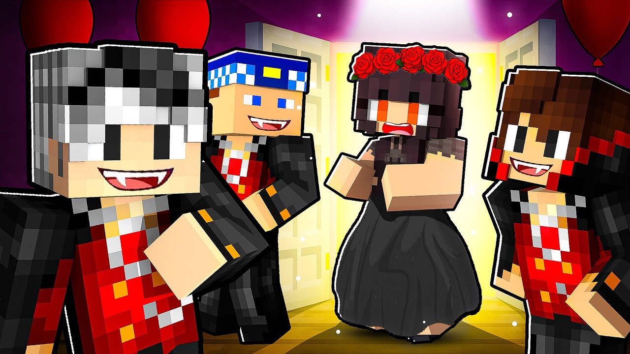 BÜTÜN VAMPİR ERKEKLER GÖKÇE'ye AŞIK OLDU - Minecraft