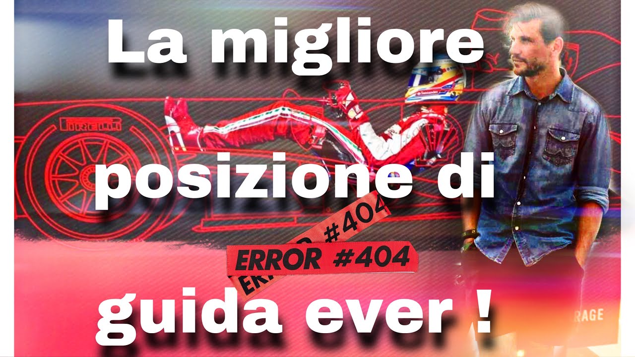 ti spiego la corretta posizione di guida