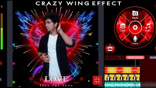 Crazy Colorful Wing Effect edit using kinemaster. screenshot 5