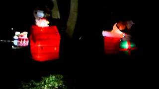Outdoor Holiday Inflatables Christmas Night 2010  1