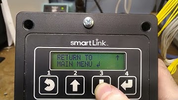 Genie/Terex "Generation 6" smartLink™ Machine Configuration Menu