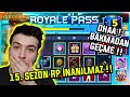 OHA BUNLAR NE ! 15. SEZON ROYAL PASS ÖDÜLLERİ BELLİ OLDU ! - PUBG Mobile