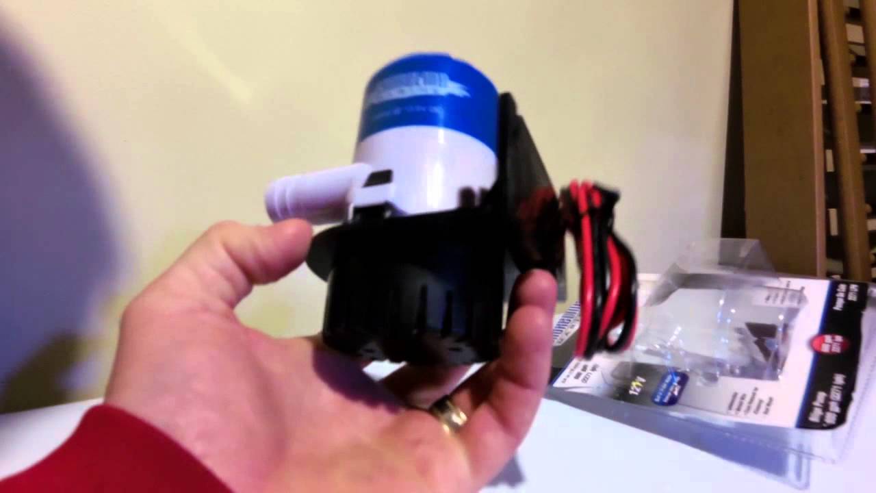 Bildge Pump  for 'grid down' water collection scenario