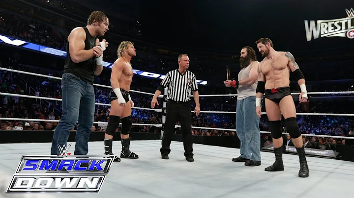 Dolph Ziggler & Dean Ambrose vs. Bad News Barrett & Luke Harper: SmackDown, March 5, 2015