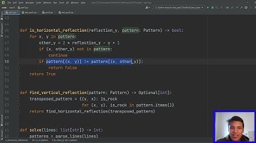 Advent of Code 2023, Day 13, Python Solution