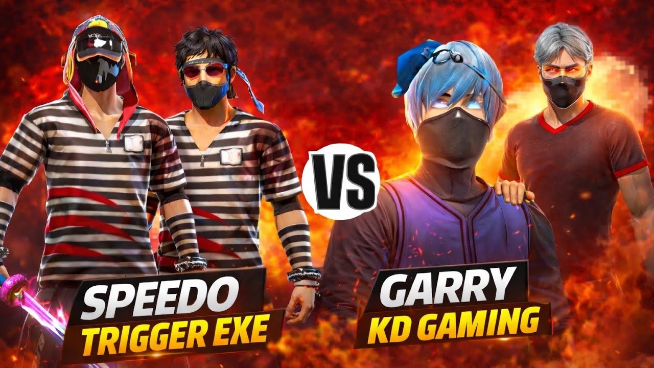 Old vs New Mobile Legends Battle 🔥 | Trigger & Speedo vs Garry & KD Gaming 🇮🇳