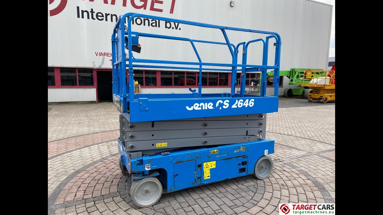 782165 GENIE GS-2646 ELECTRIC GS2646 SCISSOR WORKLIFT 992CM