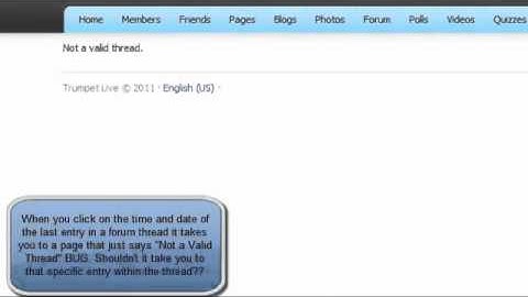 Forum - Last Post in Thread link doesn