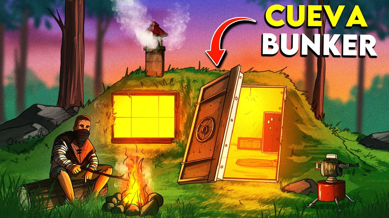 Construí la BASE CUEVA más fuerte y eficiente de RUST...