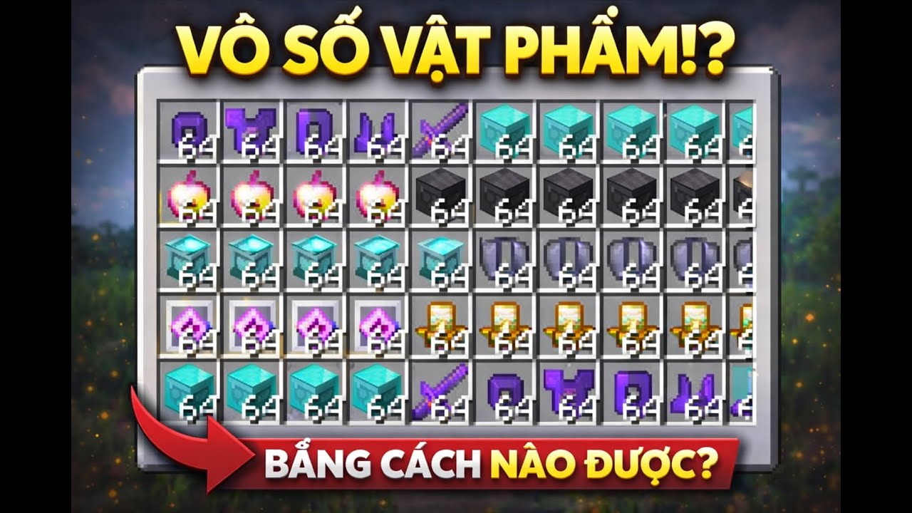 TÔI DÙNG LỖI TẠO RA MỌI VẬT PHẨM VÔ HẠN